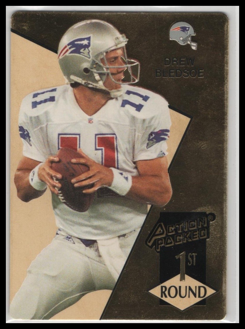 1993 Action Packed #163 Drew Bledsoe RC