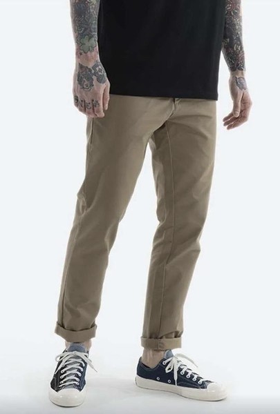 Men Carhartt WIP Trousers Khaki Cotton 28 / XS /