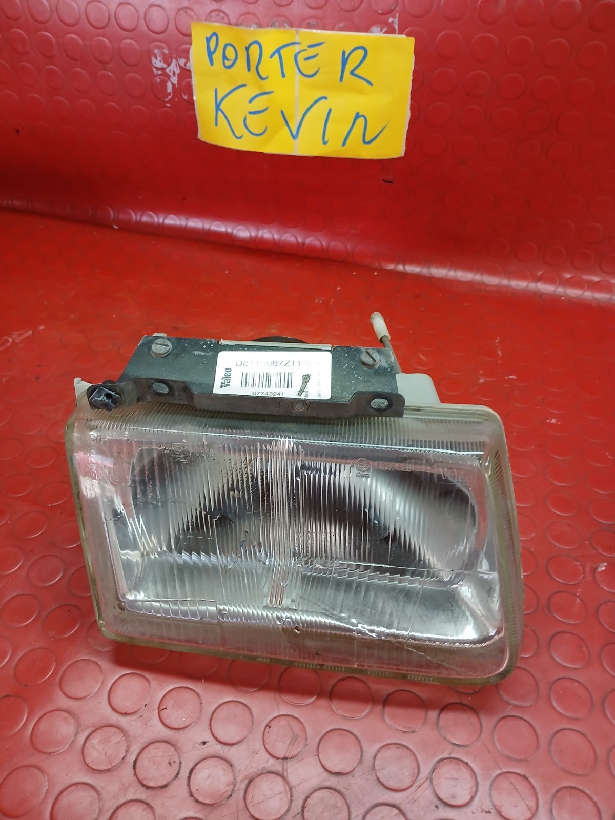 FARO FANALE ANTERIORE DESTRO PIAGGIO PORTER 1.3 1300 16V BENZINA 1998 2010
