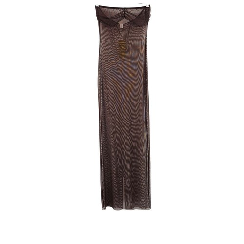 REVOLVE Bananhot Alice Kleid Braun Netz Größe Small Neu Mit Etikett - Bild 4 von 12
