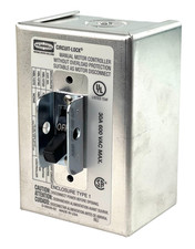 Hubbell HBL1379D Manual Motor Controller Disconnect Switch Enclosure 30 Amp 600V