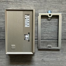 Vtg Barber-colman Wall Thermostat Housing Faceplate Programmable Thermostat Nos Vtg Barber-colman Wall Thermostat Housing Faceplate Programmable Thermostat Nos