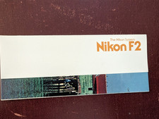 Near Mint The Nikon System Nikkormat FT2 Brochure RARE