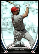 Albert Pujols 2013 Bowman Platinum #1 Los Angeles Angels MLB READ FREE SHIPPING