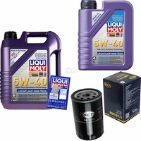 Inspektionskit Filter Liqui Moly ÖL 6L 5W-40 FüR Mercedes-Benz Saloon W124 200