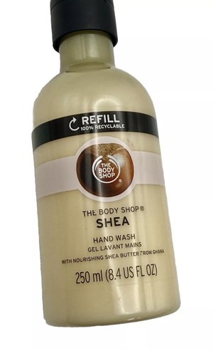 The Body Shop Shea Hand Wash Refill 250ml Liquid Soap Discontinued Original New