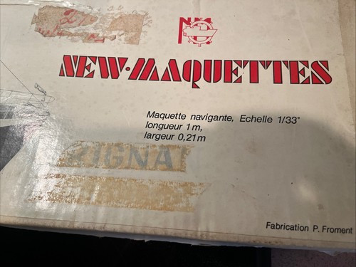 New Maquettes LE MARIGNAN 30 Meter Trawler Model Boat Kit W/Fittings 1:33 Scale - Picture 3 of 24