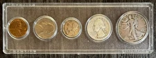 1940 Coin Set Affordable Great Gift - Unique Present, Nice 90% Silver Investment
