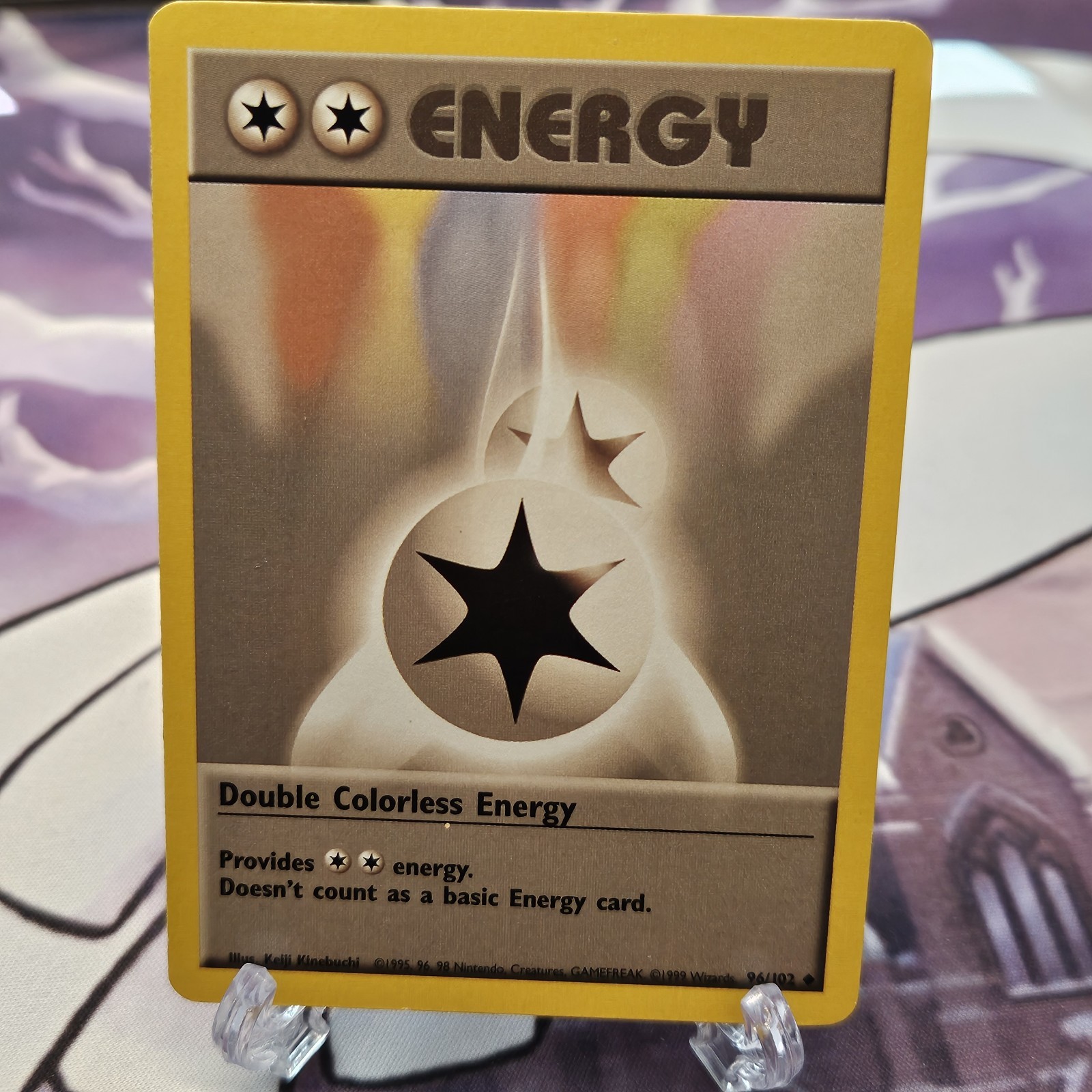 Double Colorless Energy 96/102 Lightly Played LP Base Set Pokemon Card WOTC 1999
