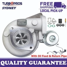 Upgrade Billet Turbo Charger&Oil Feed&Return Pipe For Nissan Patrol GU RD28 2.8L