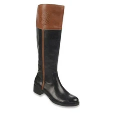 Canyon Wide Calf Black Acorn Franco Sarto Boots