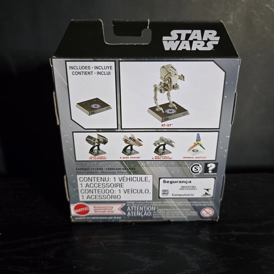 Hot Wheels Star Wars - All Terrain Scout Transport AT-ST (2024 Starships Select) Foto 4 de 4