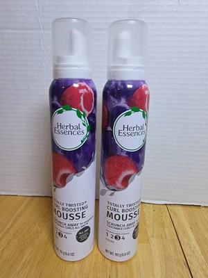 Lot Of 2 - Herbal Essences Mousse Totally Twisted Curl Boosting (6.8 OZ )  #D4