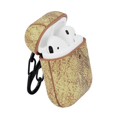 TERRATEC AirBox Snake Brown Apple AirPods Case Schutzhülle kabellose Aufladung