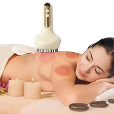 Electric  2 in 1 Meridian & Cupping Massager Meridian Brush  Anti Cellulite US