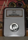 1958 Washington Quarter NGC MS66