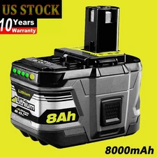For RYOBI P108 18V One+ Plus High Capacity Battery 18 Volt Lithium-New 1 Pack