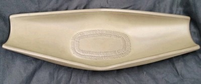 Denby England Camelot dunkelgrün 11'' Chevron Sellerie Serviertablett Schale Steinzeug