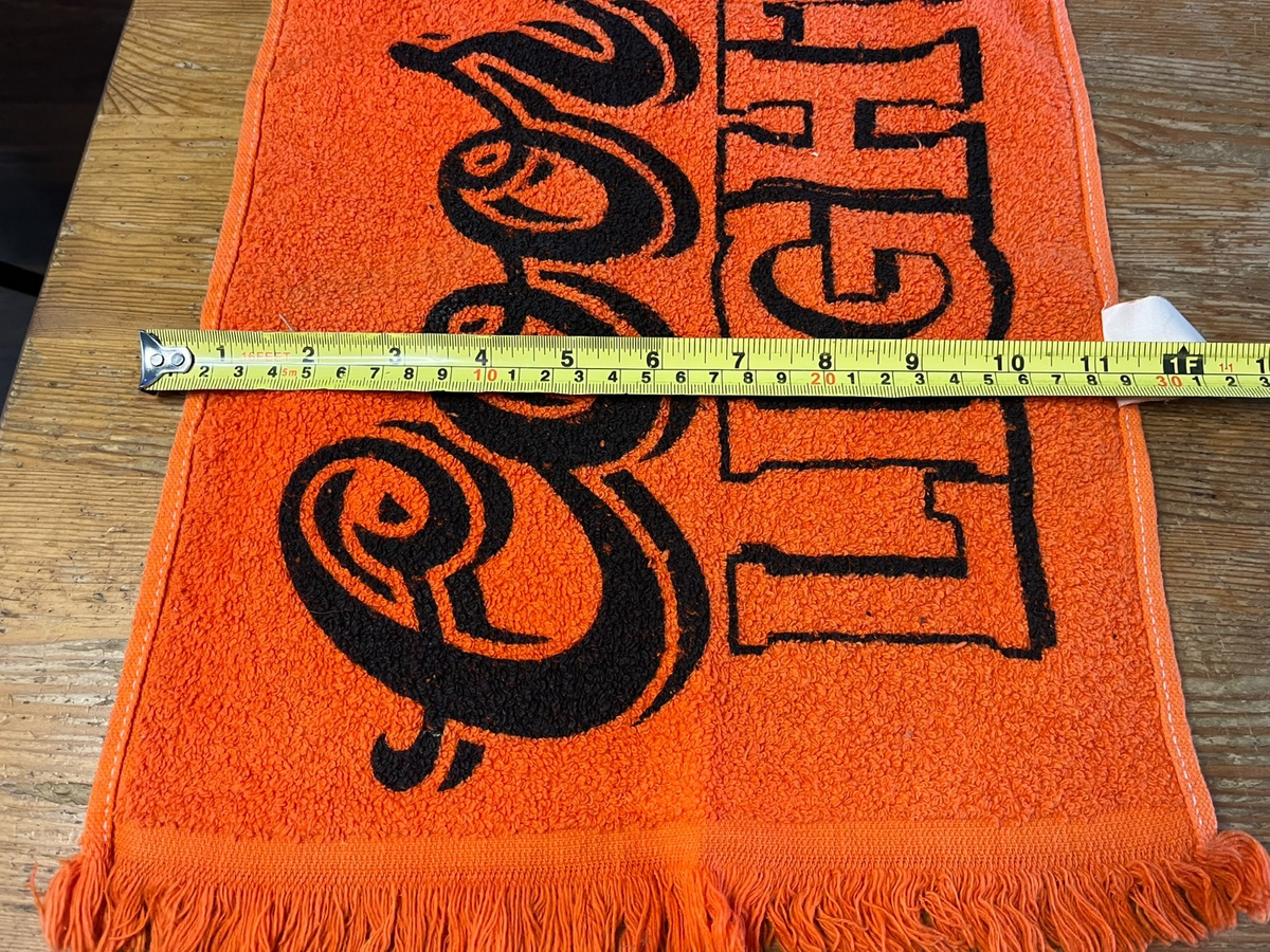 Vintage Baltimore Orioles Rally Towel 1990s Playoffs Go Birds