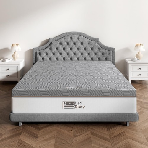 3-Inch High-Density Full Size Mattress Topper for Optimal Support and Comfort - Picture 9 of 9