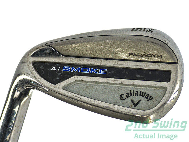 未使用 ToarAD Vf-5S/Callawayスリーブ/AiSMOKE抜き品 Callaway Paradym Ai Smoke Wedge Sand SW 54° Steel Regular Left