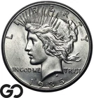 1935-S Peace Dollar, Frosty Gem BU++, Key San Francisco Mint, Final Year Issue