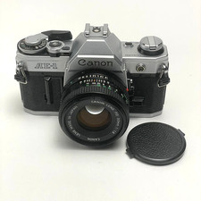 Canon AE-1 Film Camera w/ FD 50mm 1.8 Lens Professionally Refurbished WARRANTY