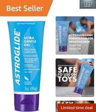 Silky Smooth Ultra Gentle Water-Based Lube, 3 Oz - Perfect for Latex and Toys