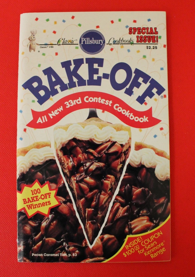 Pillsbury Cookbook Booklets AND a Hard to Find Slip Cover -Bake Off Winners - Image 4 of 4