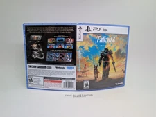 Replacement Case - NO GAME- Fallout 4 Anniversary Edition- PS5 Game Case