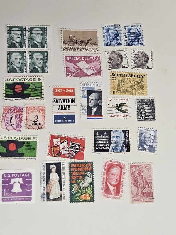 Stamp Lot.  27 Various Interest  Stamps