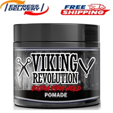 Viking Revolution Extreme Hold Pomade for Men – Style & Finish Your Hair -