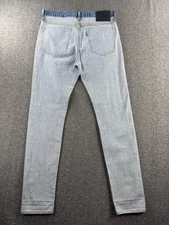 Levi’s Made Crafted 510 Skinny Jeans Inside Out About Face 32x32 Sample Garment