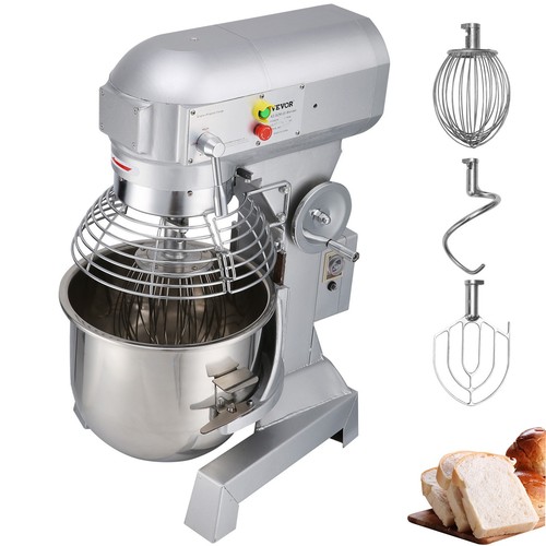 20L Teigknetmaschine Teigmaschine Knetmaschine Rührmaschine Edelstahl Teigkneter - Bild 1 von 12