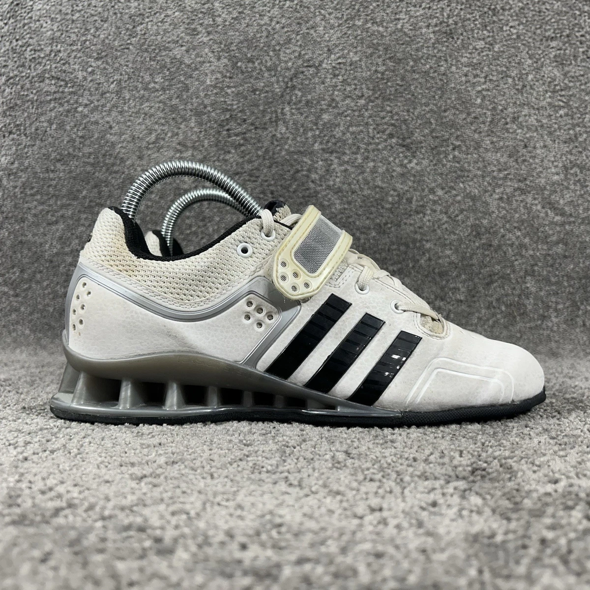 アディダス adipower boost 白 天然皮革　新品未使用 adidas adiPower Weightlifting Shoes Core White for Sale