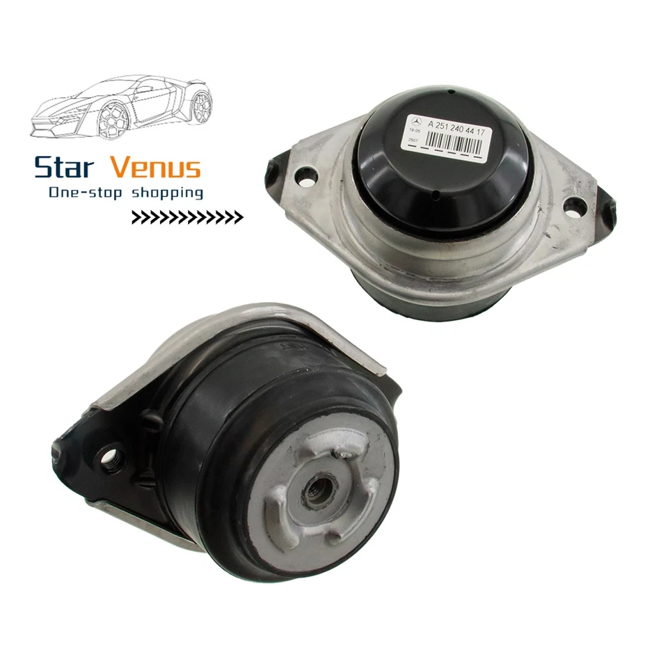 OEM 2512404117 Left & Right Engine Mount For Mercedes-Benz GL450 ML320 ML350 Foto 2 de 4