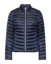 £650 Auth Scervino Street By Ermanno Scervino Navy Blue Short Puffer Jacket, Xxl
