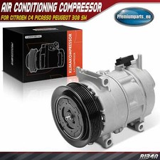 Air Conditioning Compressor for Citroen C4 Picasso C4 Spacetourer Peugeot 308 SW