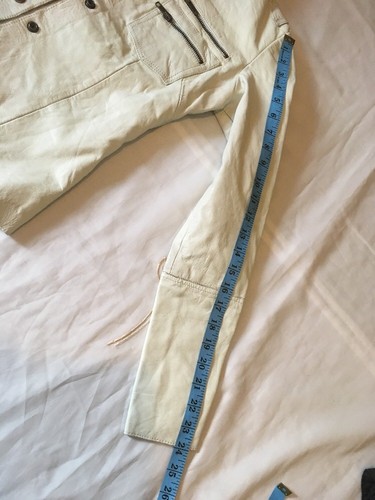 All Saints leather Jacket Size UK 8 - Picture 2 of 8