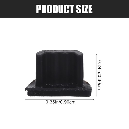 65 Pcs Mobile Dust Plugs Port Protectors Charging Cover Micro USB - Zdjęcie 6 z 12