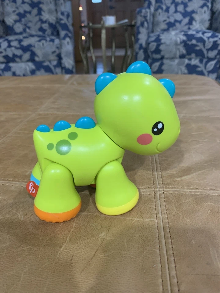 Fisher-Price Paradise Pals Dino Clicker Pal Bebé Niño Juguete Dinosaurio Verde Foto 2 de 4