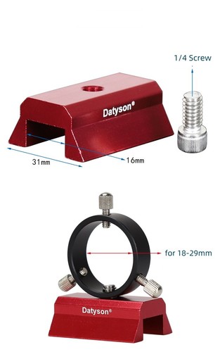 Schwalbenschwanzstange passend zur Schwalbenschwanz-Montagebasis für Teleskope mit Bügel/Telefonmappe - Bild 26 von 27