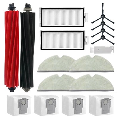Main Side Brush Sieb Wipes Sweeper Parts für Roborock Q5 Pro+/Q8 Max+ (Plus)