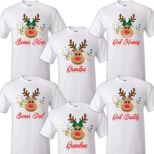 Reindeer Shirts Matching Pajamas, Deer Matching Shirt, Matching Xmas, Reno - Picture 6 of 6