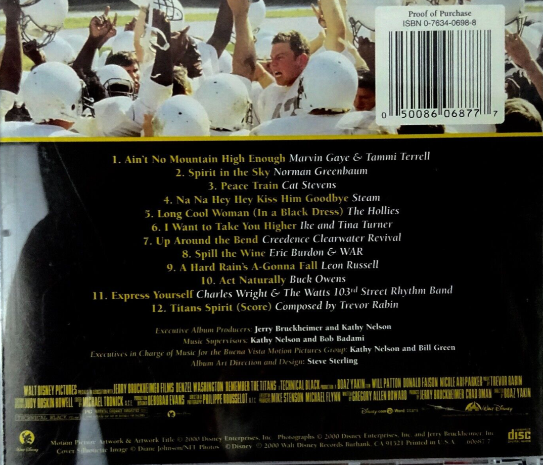 CD Remember the Titans Soundtrack Various Artists eBay