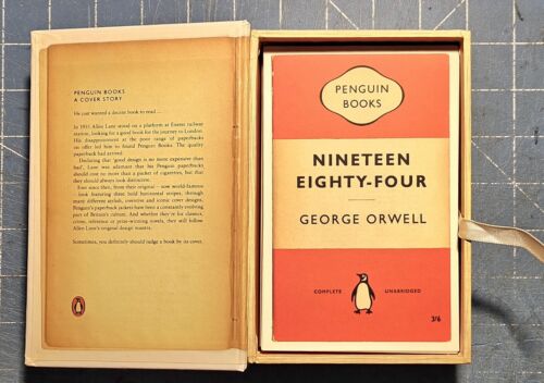 Hundert Bucheinband Jacke Postkarten in einem Karton von Penguin Books-OB-88/100Bx - Bild 4 von 5