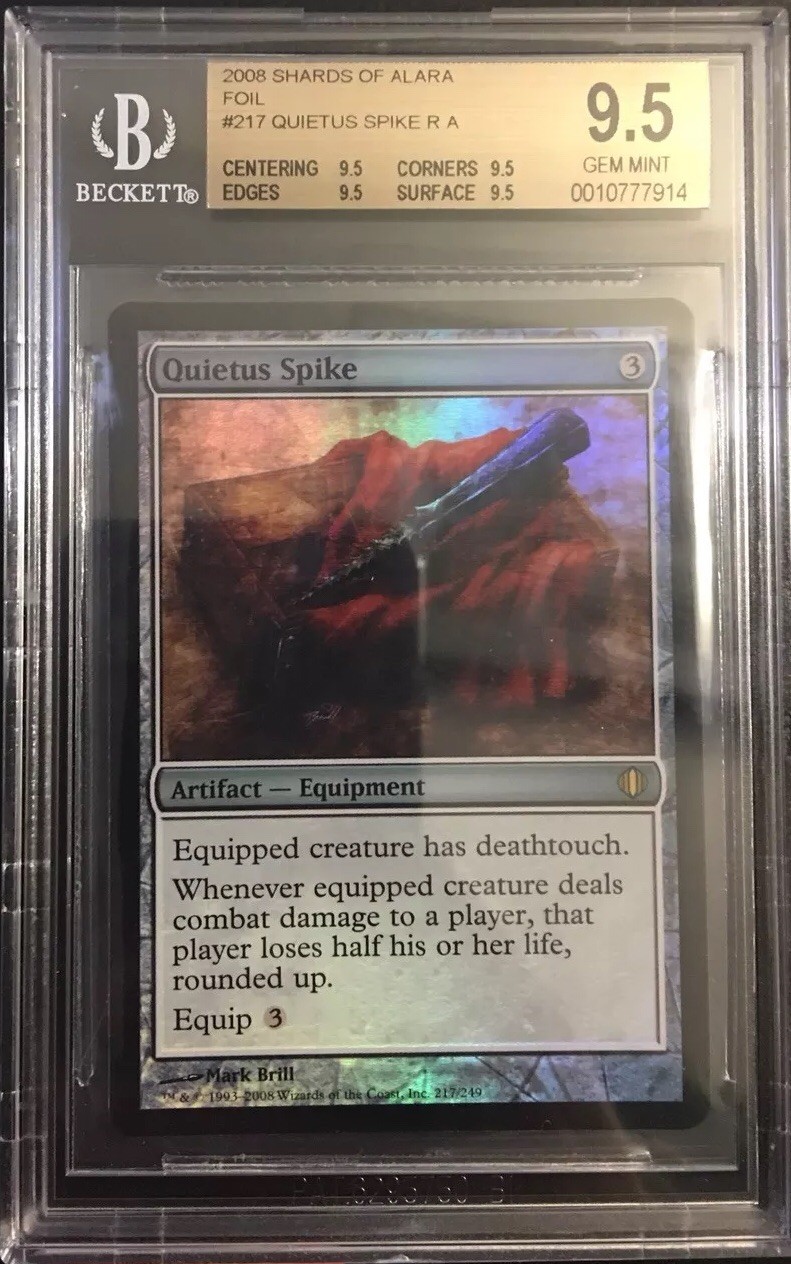 Magic: The Gathering – Quietus Spike (Punta Del Colpo Di Grazia) – Rara, Set Shards Of Alara - 2