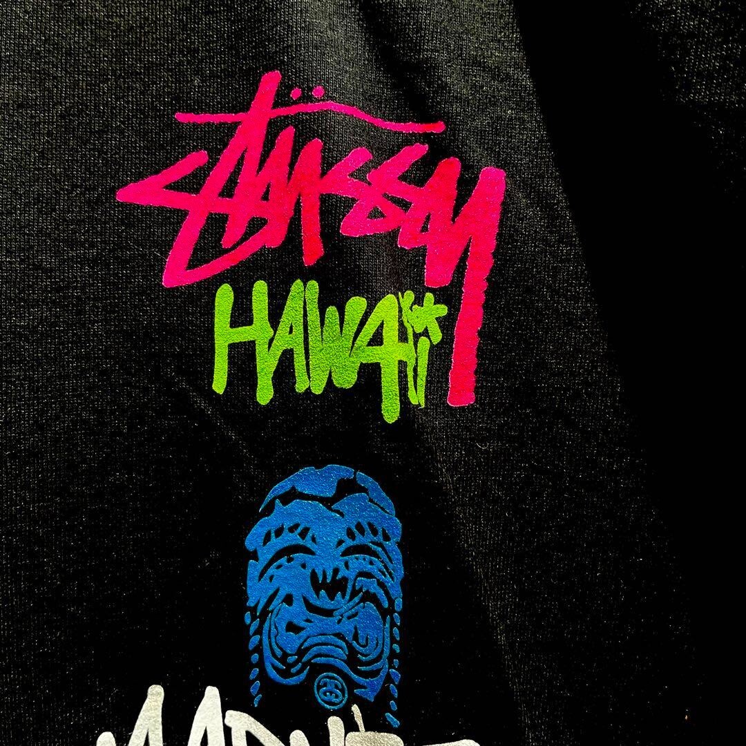 Stussy Hawaii NEXUS 7 T-shirt Tee Black size S Men | eBay