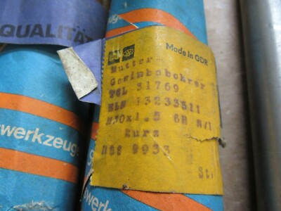 WMW Gewindebohrer M 30 X 1,5 6H – Muttergewindebohrer Länge 275mm, Industriequalität