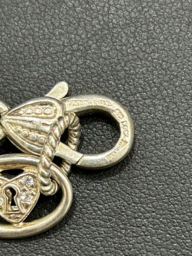 Judith Ripka Sterlingsilber Kabelglied Armband Gr. 7,5 - Bild 2 von 3